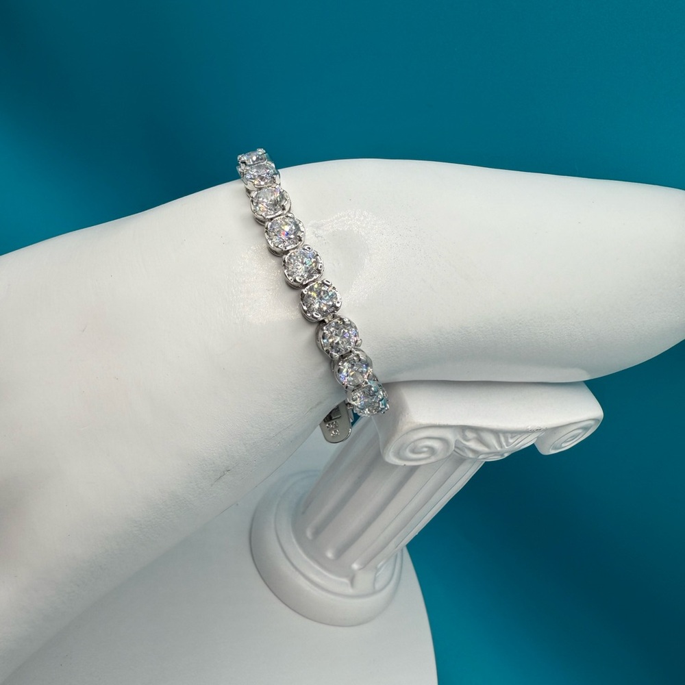 🌟Silver Cubic Zirconia Tennis Bracelet🌟